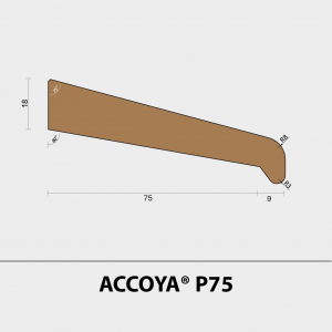 Accoya neuslat P75